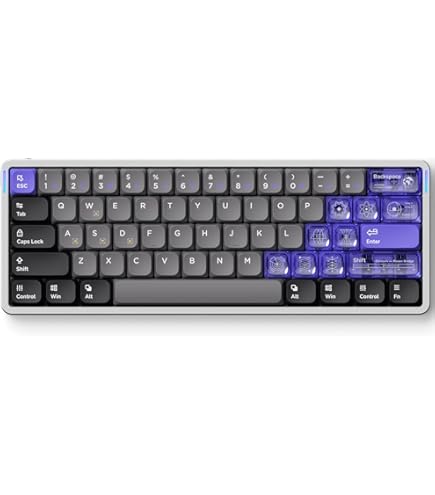 Amazon.com: nuphy Air60 V2 Portable Wireless Keyboard 60% Low